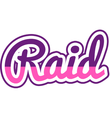 Raid cheerful logo