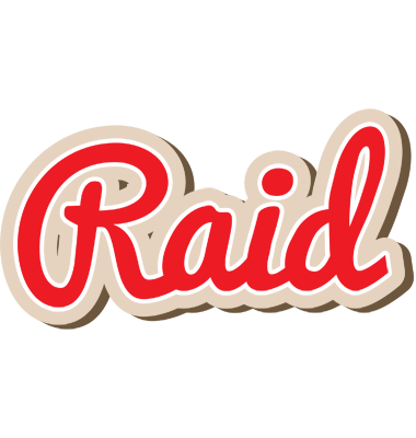 Raid chocolate logo