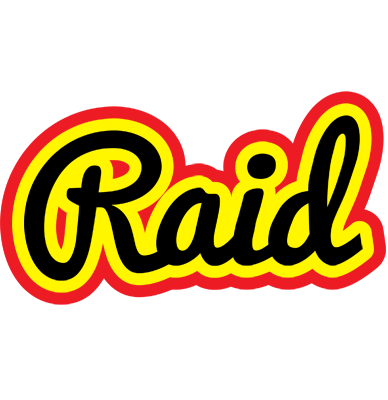 Raid flaming logo