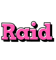 Raid girlish logo