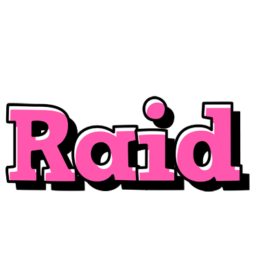 Raid girlish logo