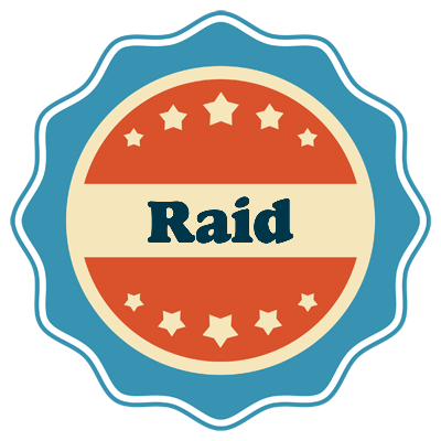 Raid labels logo
