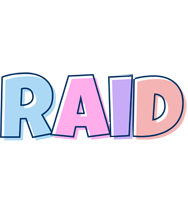 Raid pastel logo