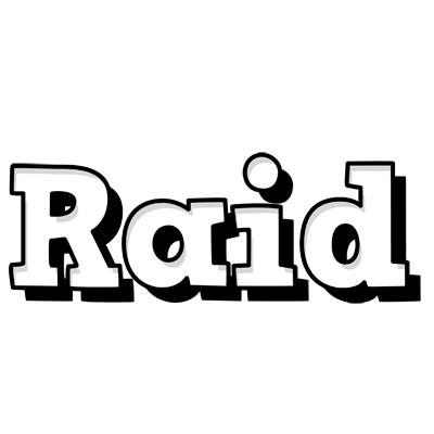 Raid snowing logo