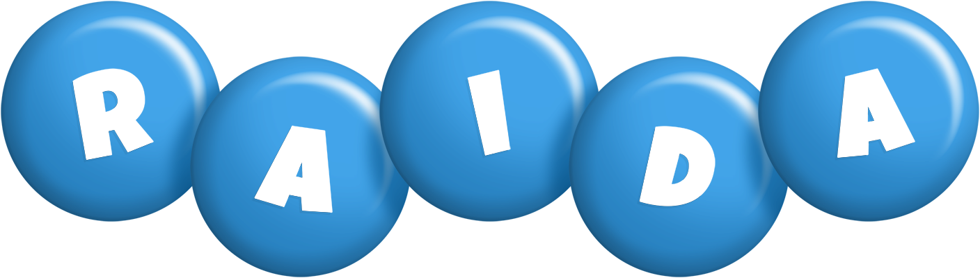 Raida candy-blue logo