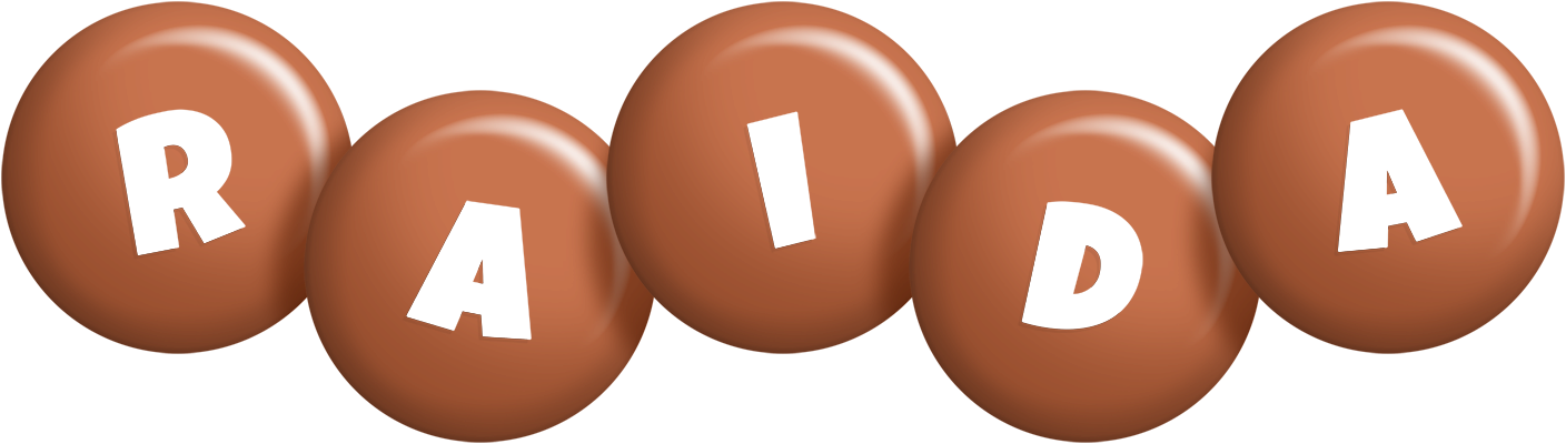 Raida candy-brown logo
