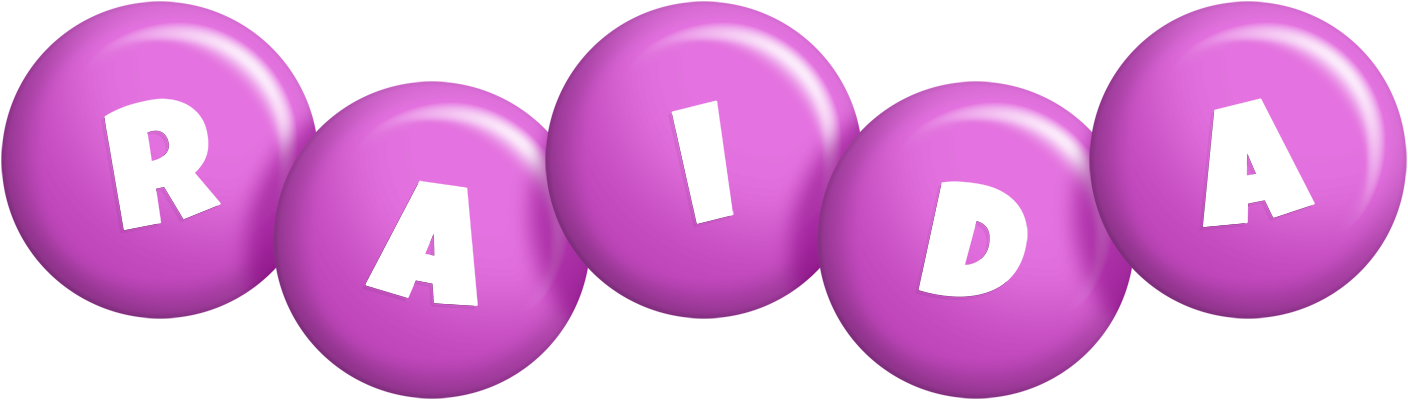 Raida candy-purple logo