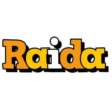 Raida cartoon logo