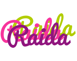 Raida flowers logo