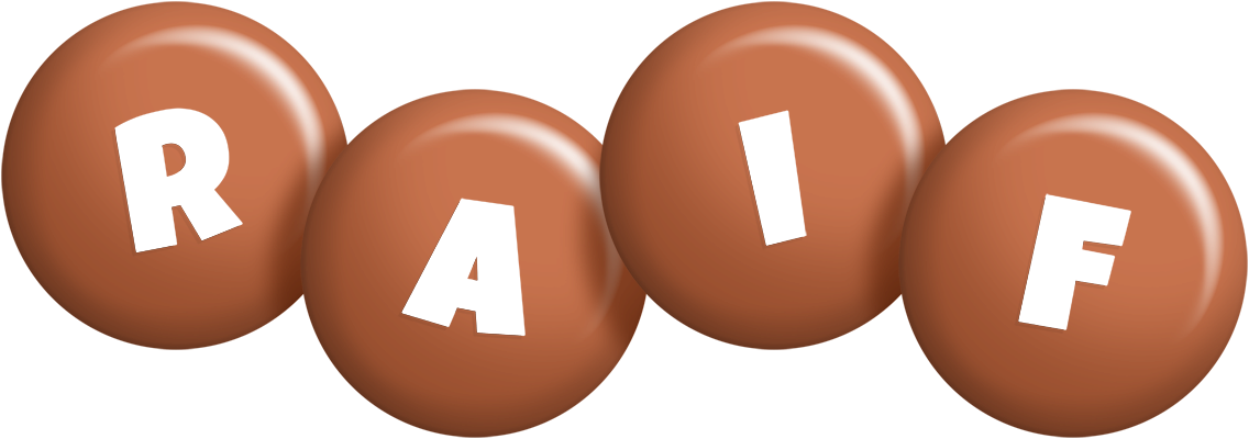Raif candy-brown logo