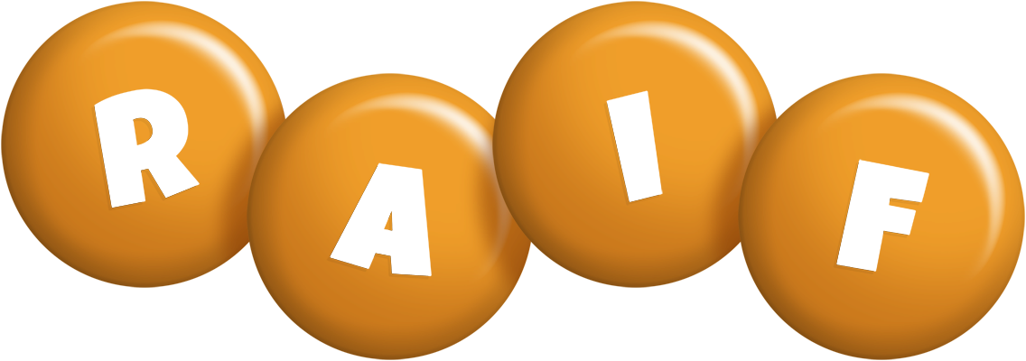 Raif candy-orange logo