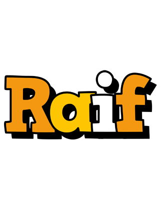 Raif cartoon logo