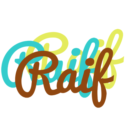 Raif cupcake logo