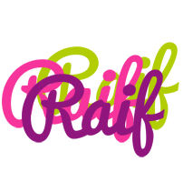 Raif flowers logo