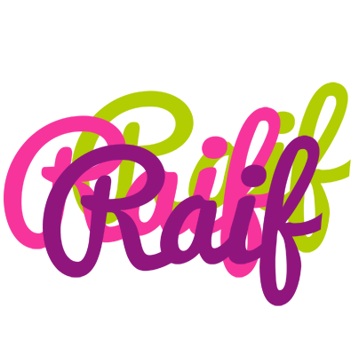 Raif flowers logo
