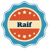 Raif labels logo