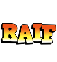 Raif sunset logo