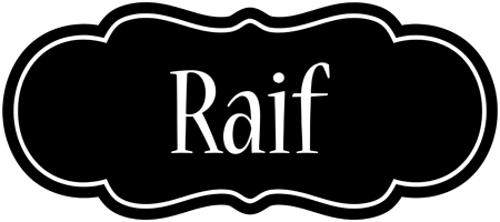 Raif welcome logo