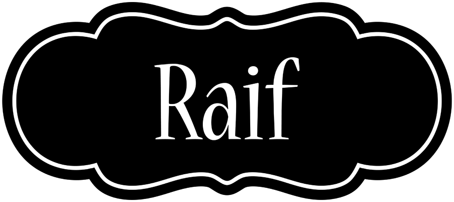 Raif welcome logo