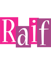 Raif whine logo