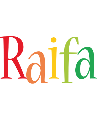 Raifa birthday logo