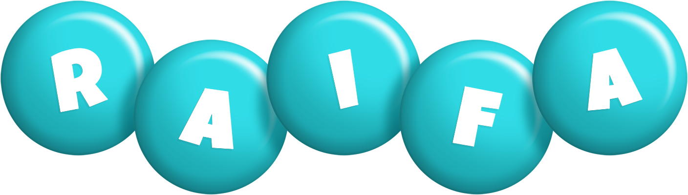 Raifa candy-azur logo