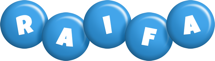 Raifa candy-blue logo