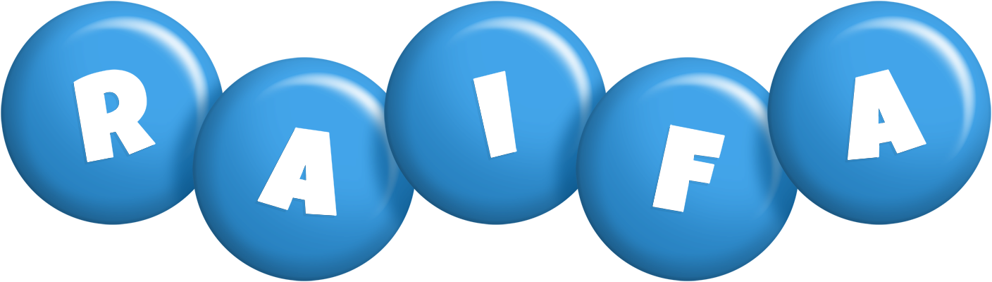 Raifa candy-blue logo