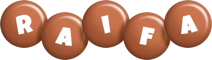 Raifa candy-brown logo