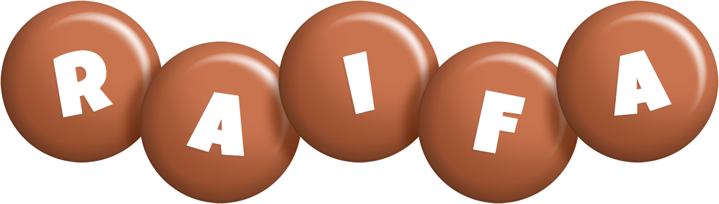 Raifa candy-brown logo