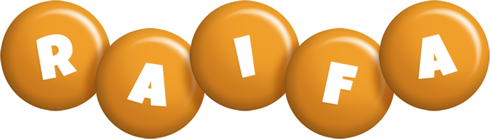 Raifa candy-orange logo