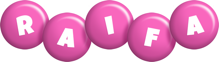 Raifa candy-pink logo