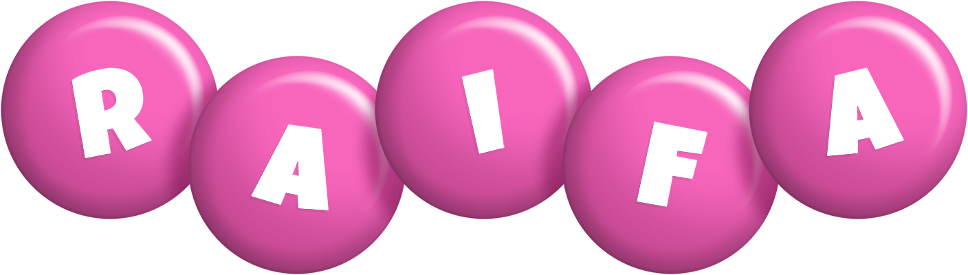 Raifa candy-pink logo