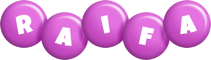 Raifa candy-purple logo