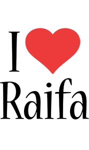 Raifa i-love logo