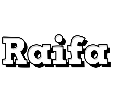 Raifa snowing logo