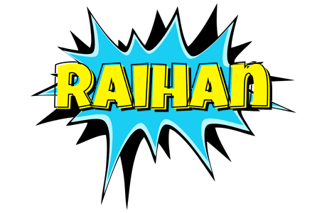 Raihan amazing logo