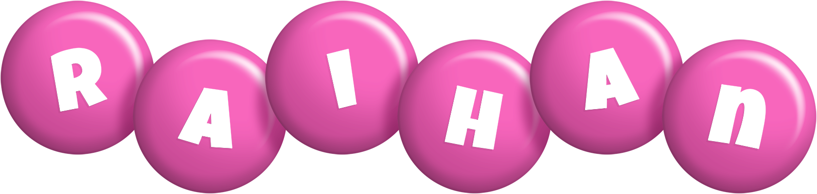 Raihan candy-pink logo