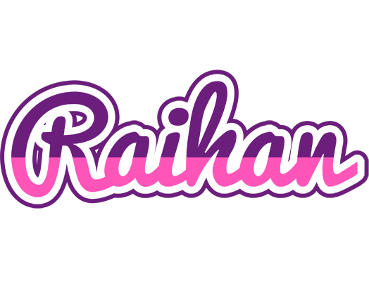 Raihan cheerful logo
