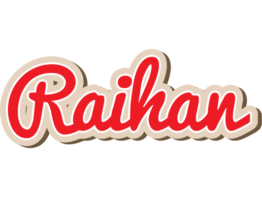 Raihan chocolate logo