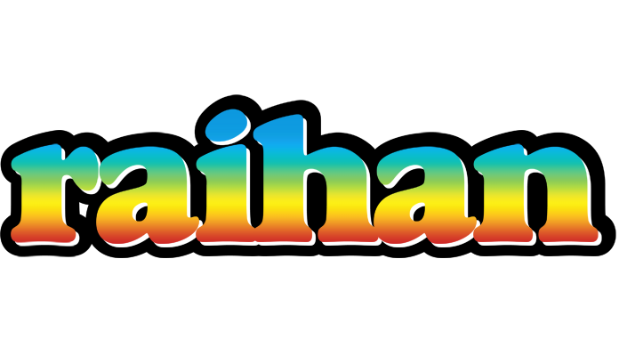 Raihan color logo