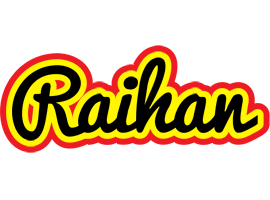 Raihan flaming logo