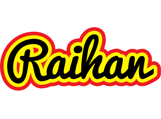 Raihan flaming logo