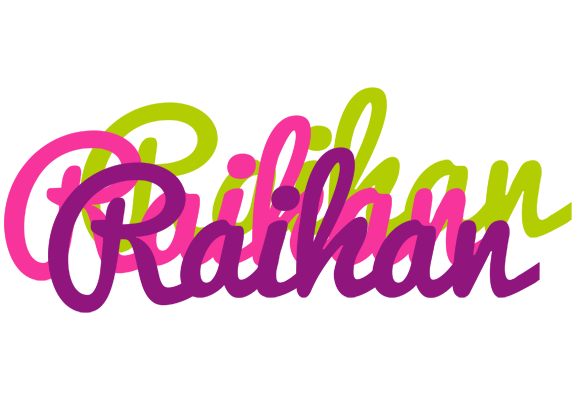 Raihan flowers logo