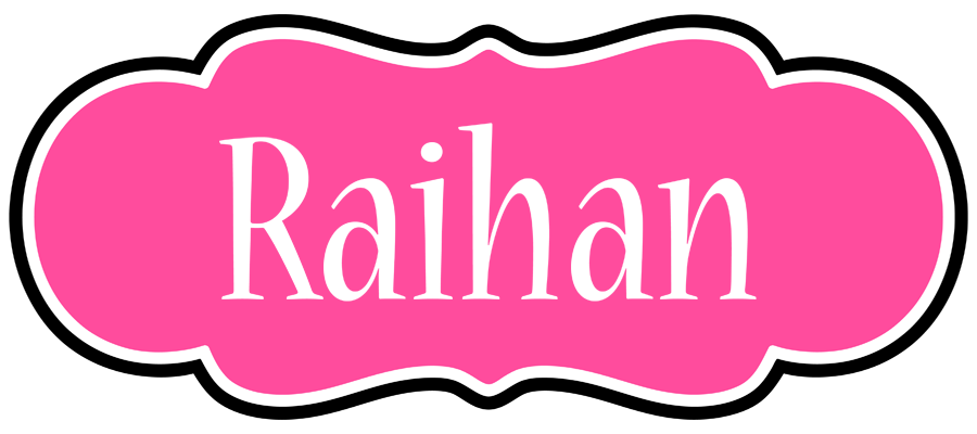 Raihan invitation logo