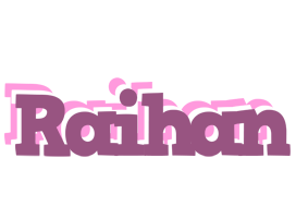 Raihan relaxing logo