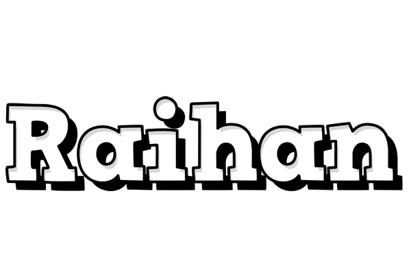 Raihan snowing logo