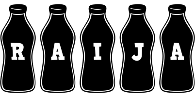 Raija bottle logo