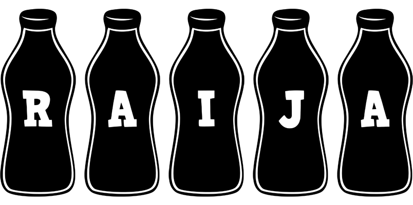 Raija bottle logo