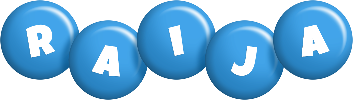 Raija candy-blue logo